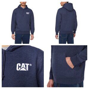 Men's Hooded Sweatshirt, Caterpillar , Blue